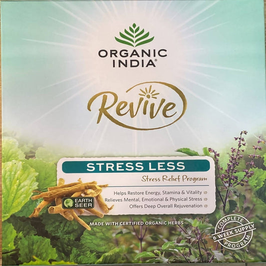 Organic India Revive Stress Less | Swadesiicart