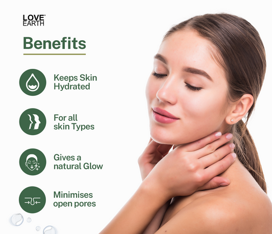 Love Earth Rajni Gandha Toner Face Mist - Distacart