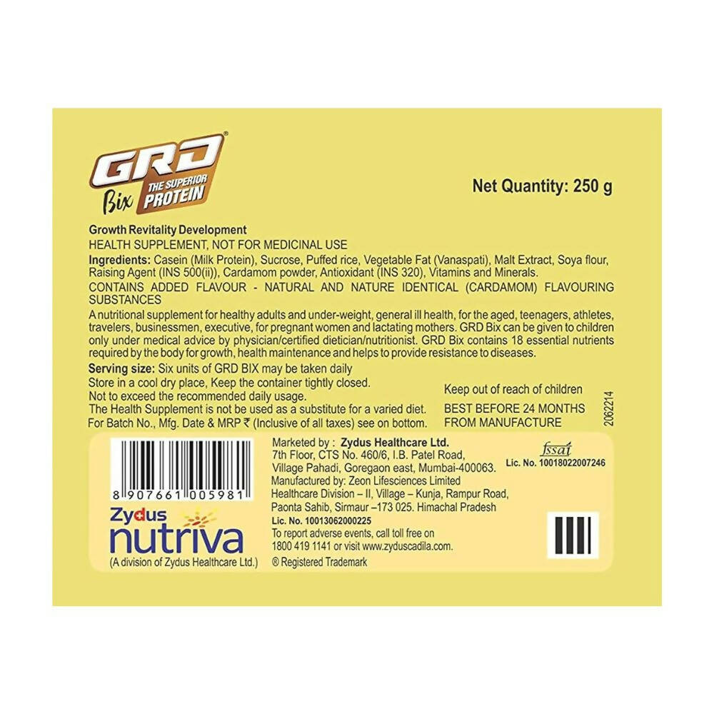GRD Bix The Superior Protein Diskette for Immunity - Swadesiicart