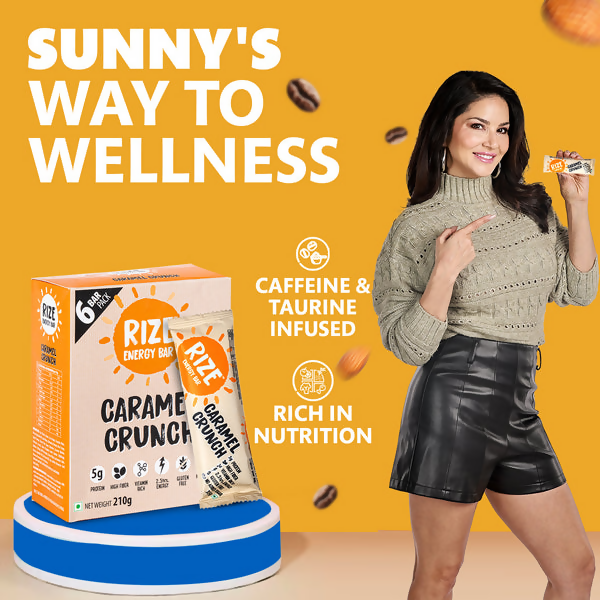 Rize Energy Bar Caramel Crunch | Swadesiicart