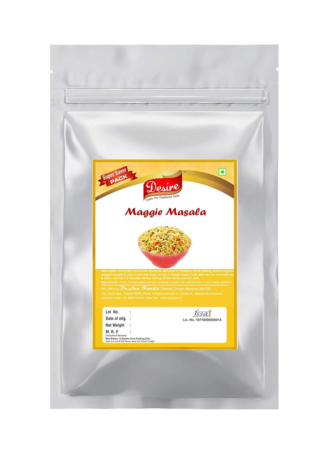 Desire Magical Maggie Masala Powder