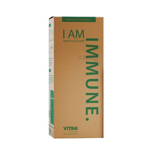 Vitro Naturals I Am Immune - Giloy Tulsi+Juice | Swadesiicart