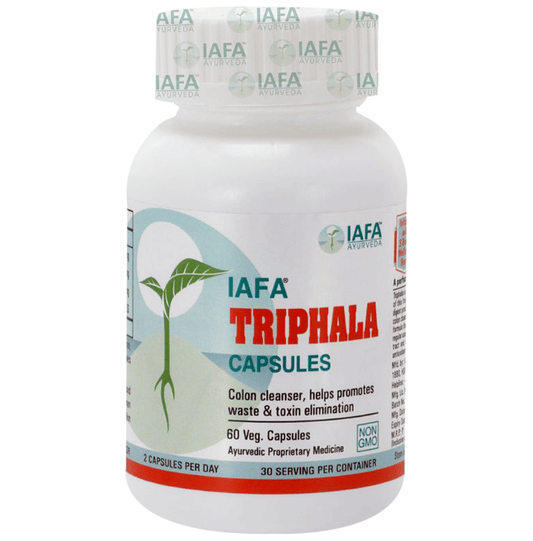 Iafa Ayuveda Triphala Veg Capsules | Swadesiicart