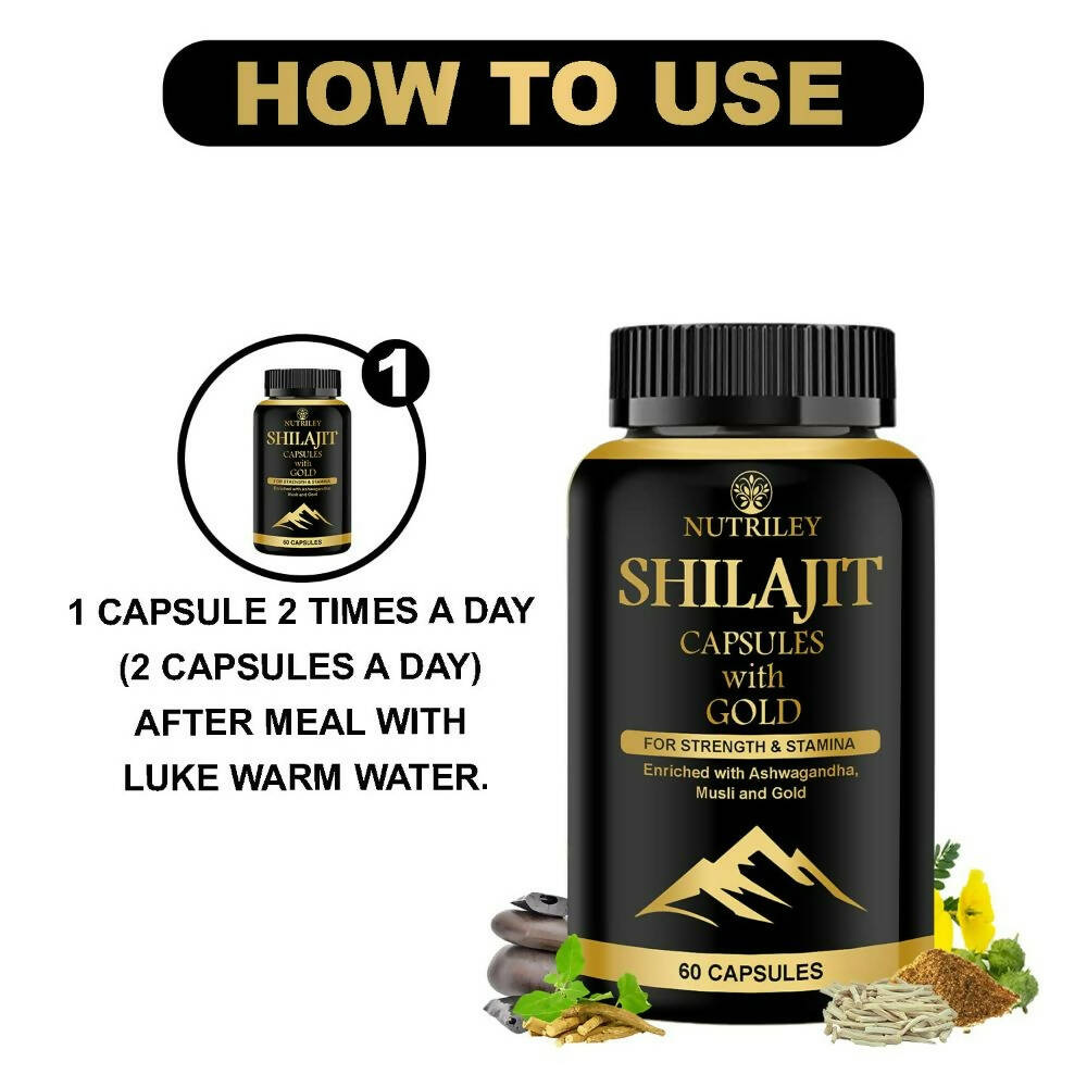Nutriley Sj Gold Capsules For Men - Swadesiicart