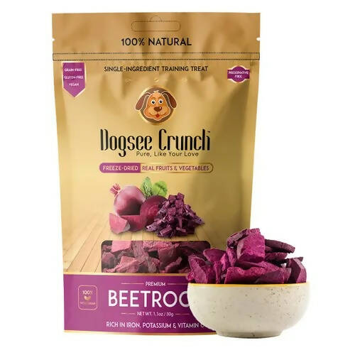 Dogsee Chew Crunch Beetroot - Swadesiicart