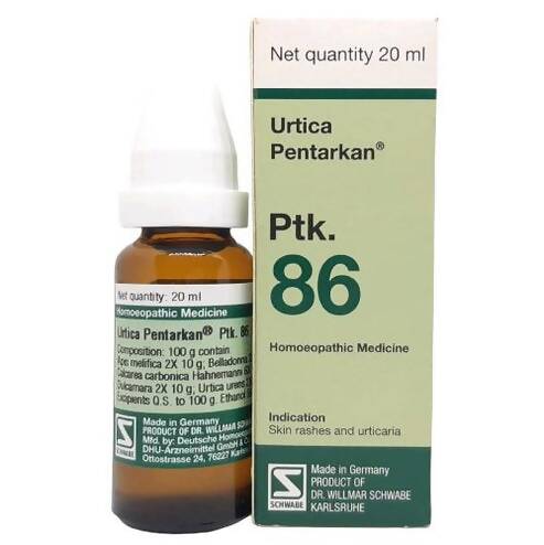 Dr. Willmar Schwabe Germany Urtica Pentarkan Ptk. 86 Drops | Swadesiicart