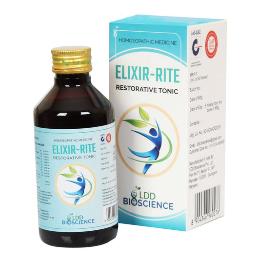 LDD Bioscience Homeopathy Elixir-Rite Restorative Tonic | Swadesiicart