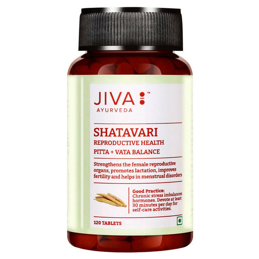 Jiva Ayurveda Shatavari Tablets - Jiva Ayurvedic