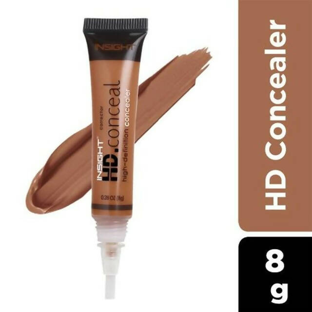 Insight Cosmetics HD Concealer - Natural Finish, Water-Resistant - Rich Tan - Swadesiicart