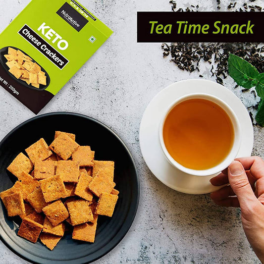 NutroActive Keto Cheese Crackers