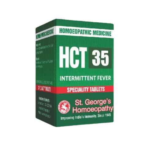 St. George's Homeopathy HCT 35 Tablets | Swadesiicart