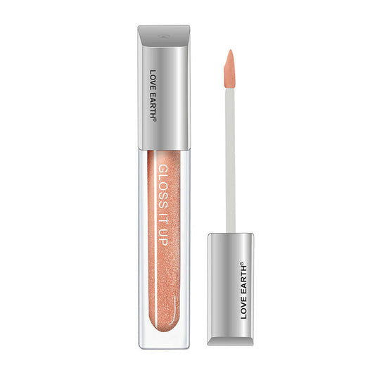 Love Earth Lip Gloss - Gold Glam (Golden) - Love Earth