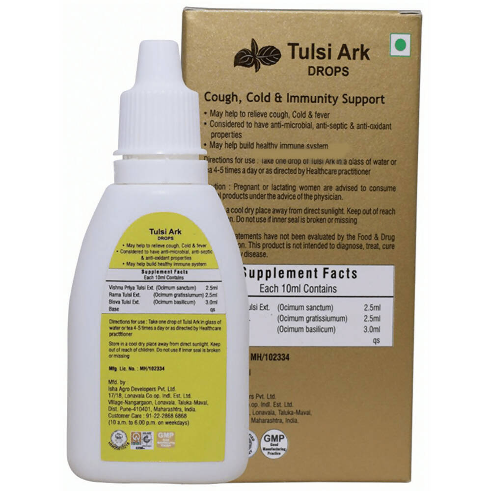 Naturz Ayurveda Tulsi Ark Drops | Swadesiicart