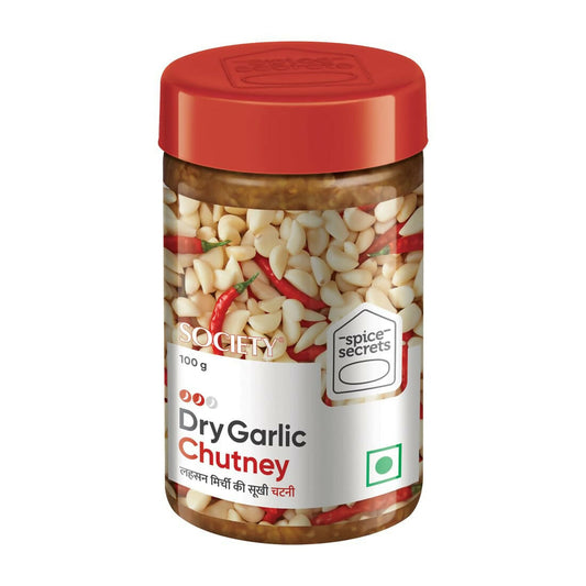 Society Dry Garlic Chutney Jar | Swadesiicart