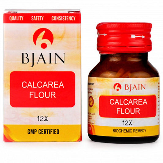 Bjain Homeopathy Calcarea Fluorica (Flour) Biochemic Tablet - Swadesiicart