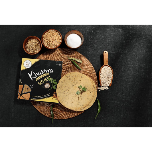 Svaras Oats Methi Khakhra - Swadesiicart