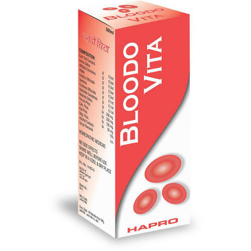 Hapro Bloodo Vita Syrup | Swadesiicart