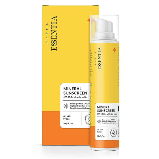 Derma Essentia SPF 50 Mineral Sunscreen Gel | Swadesiicart