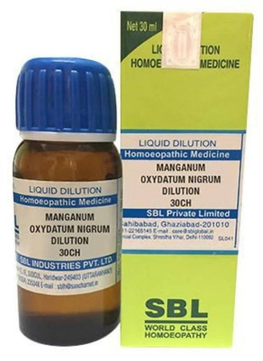 SBL Homeopathy Manganum Oxydatum Nigrum Dilution | Swadesiicart