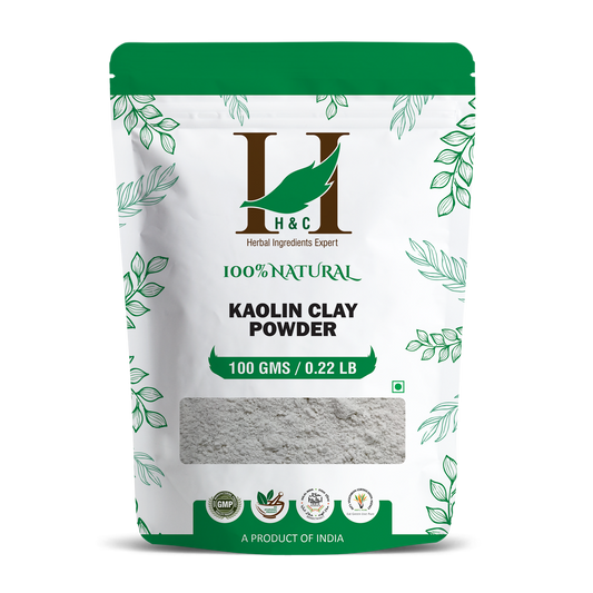 H&C Herbal Kaolin Clay Powder - Just Jaivik