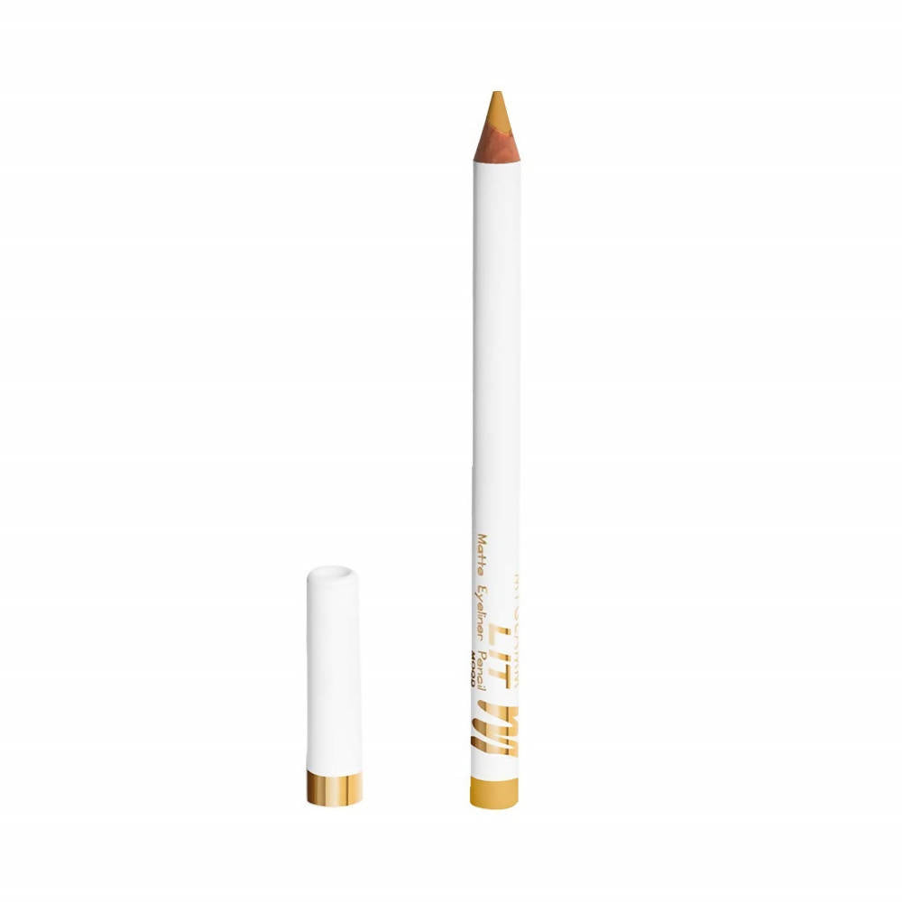 MYGLAMM LIT Matte Eyeliner Pencil - On Fleek (1.14 Gm) - Swadesiicart