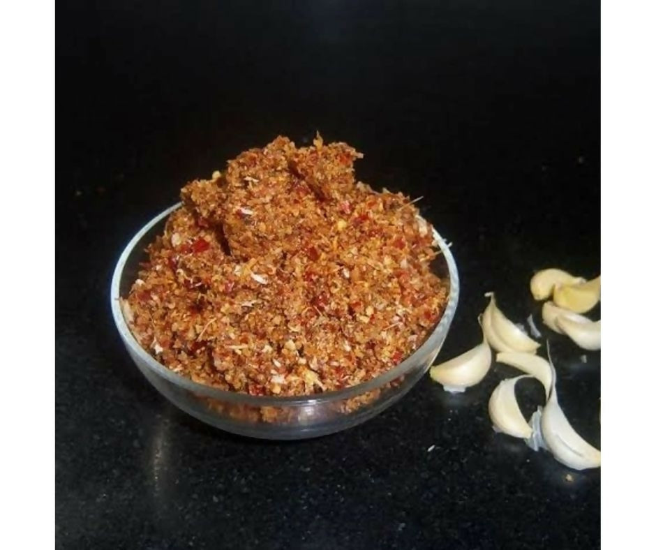 konaseema Velluli Karam Podi / Garlic Chutney Powder - Konaseema Special Foods