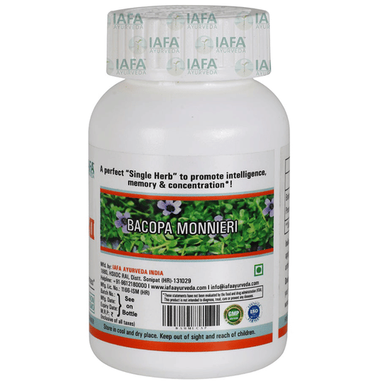 Iafa Ayuveda Brahmi Veg Capsules | Swadesiicart