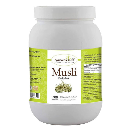 Ayurvedic Life Musli Capsules | Swadesiicart