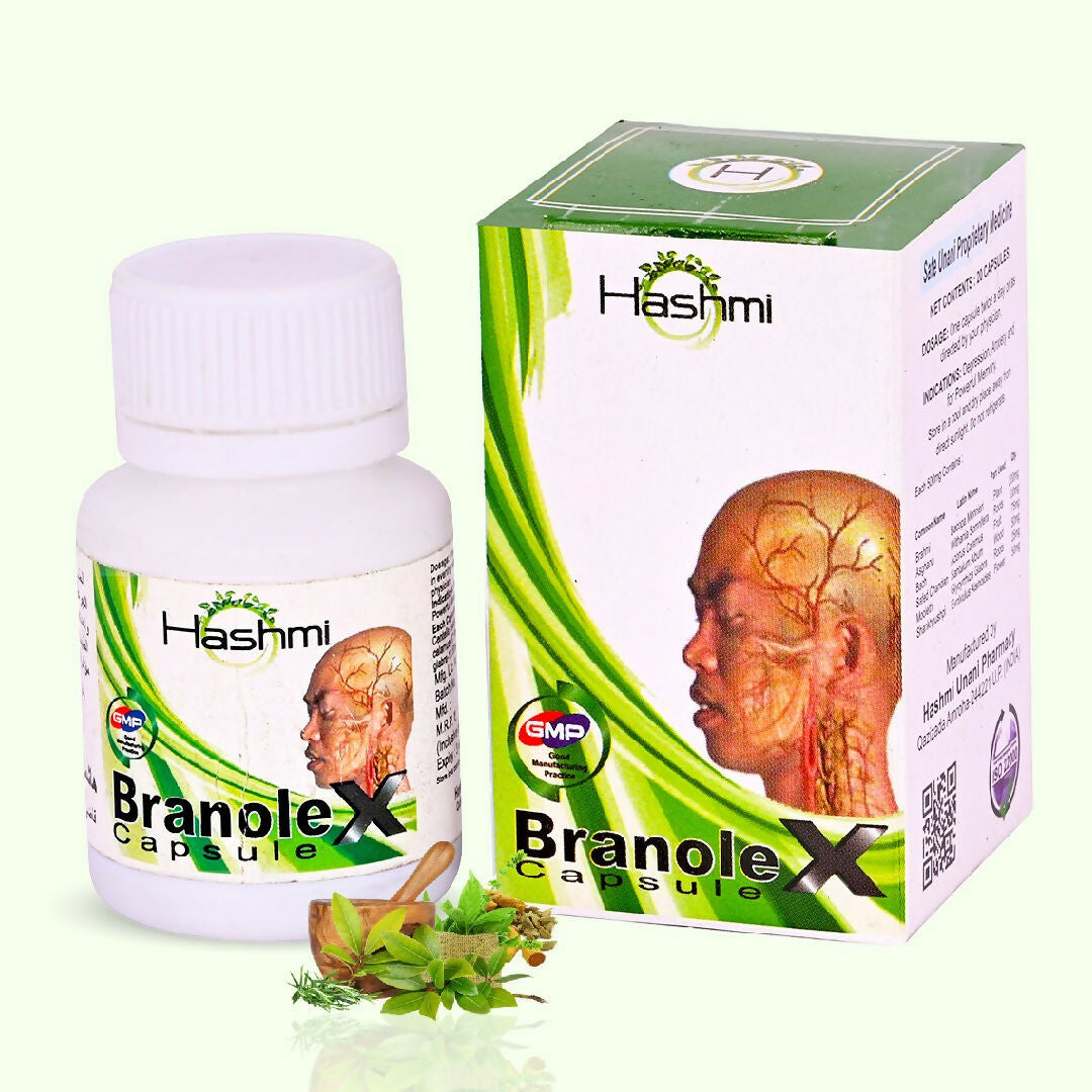 Hashmi Pharmacy Branole X Memory Capsules | Swadesiicart