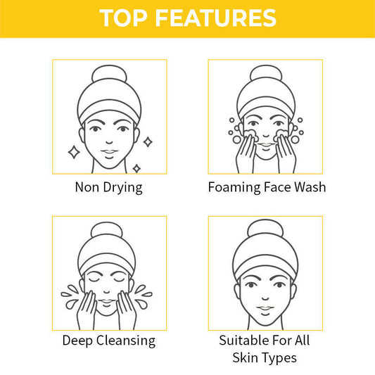 Nykaa Naturals Haldi & Chandan Face Wash for Radiant Skin - Swadesiicart