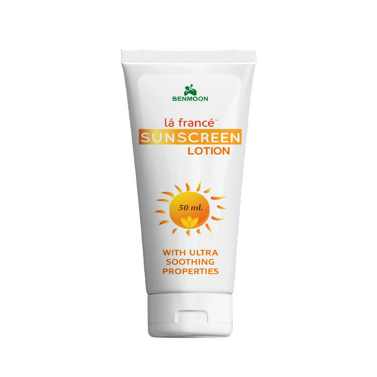 Benmoon Ayurveda La France Sunscreen Lotion - Distacart