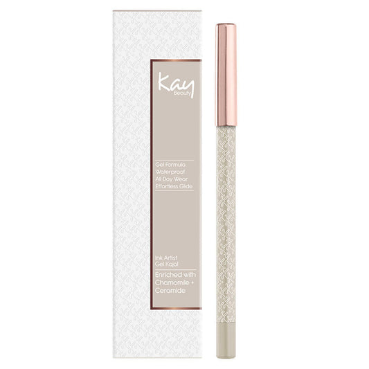 Kay Beauty By Katrina Kaif Gel Eye Pencil - Silver | Swadesiicart