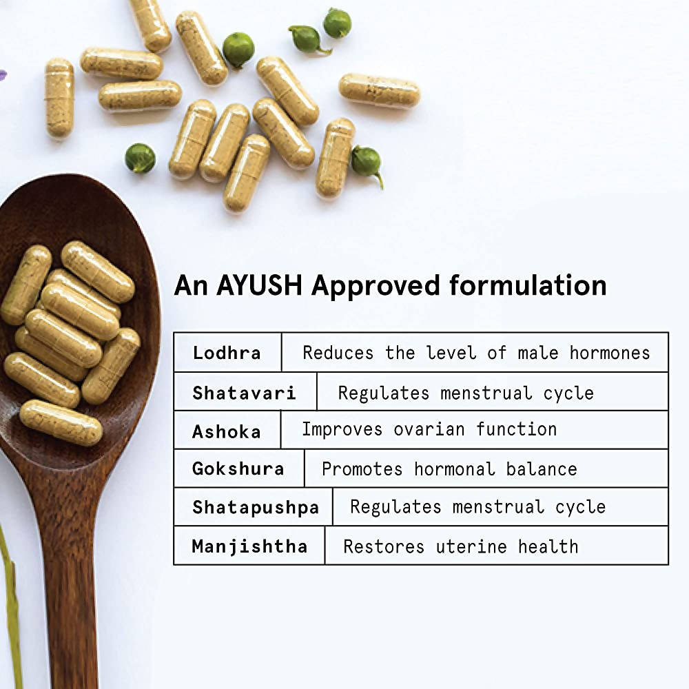 BeBodywise PCOS Balance Capsules For Women | Swadesiicart