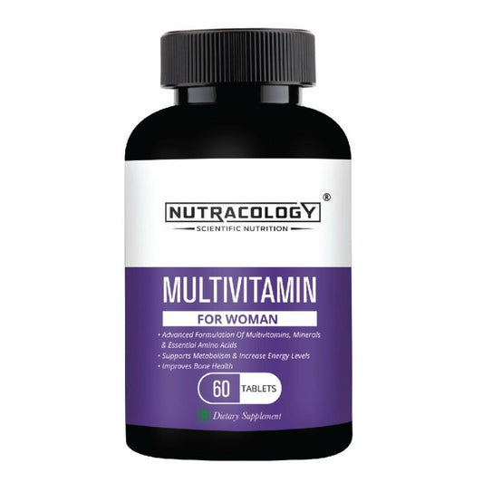 Nutracology Multivitamin for Women for Skin, Strength & Hair Tablets - Vanalaya and Nutracology