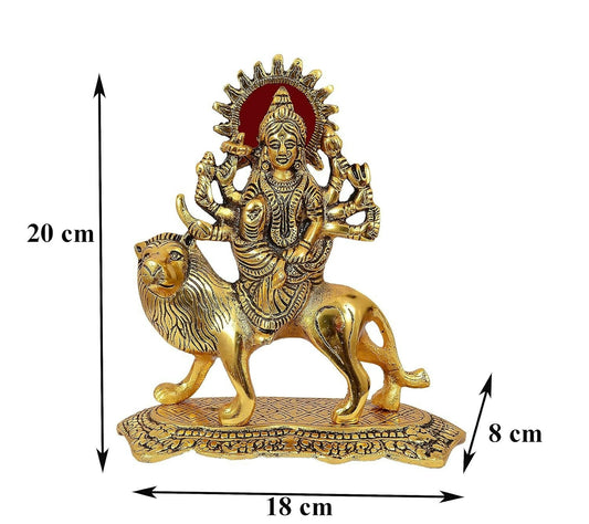 Nexplora Industries Metal Durga Maa Idol - Swadesiicart