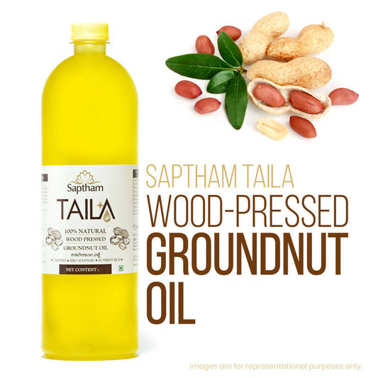 Saptham Taila Groundnut Oil - Swadesiicart