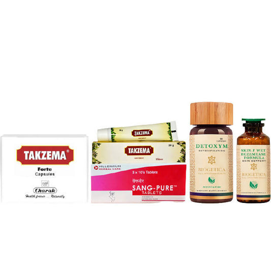 Biogetica Freedom Kit With Skin-F Wet Eczemease Formula | Swadesiicart