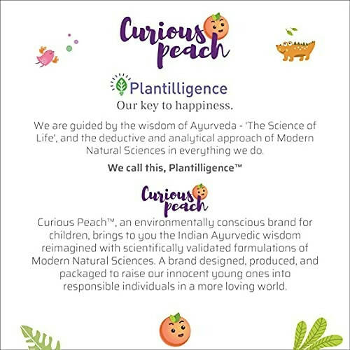 Curious Peach Herbal Lip Balm Bubble Gum - Swadesiicart
