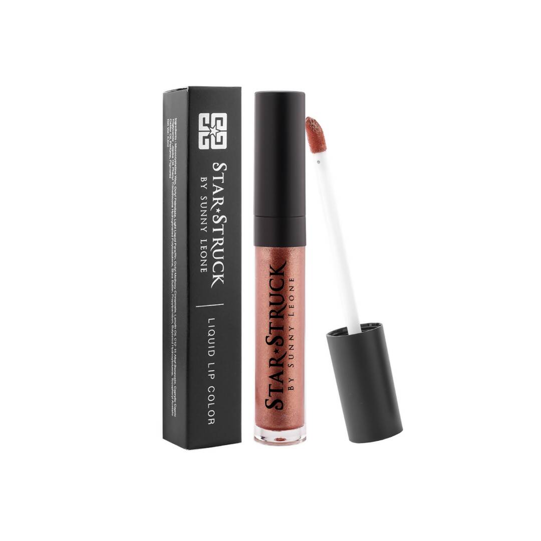 Star Struck By Sunny Leone Liquid Lip Color - Bronze Beauty | Swadesiicart