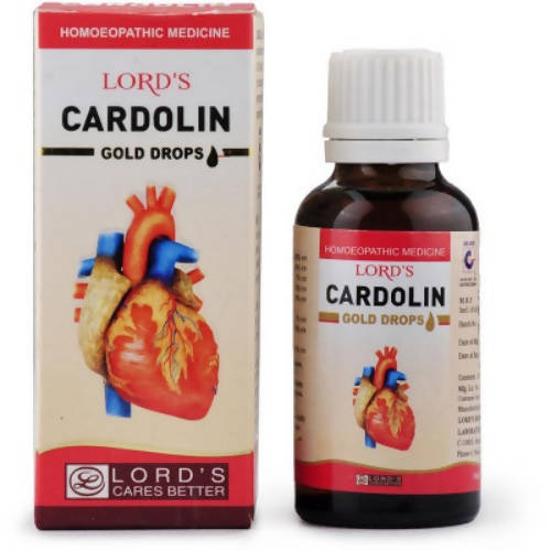 Lord's Homeopathy Cardolin Gold Drops | Swadesiicart