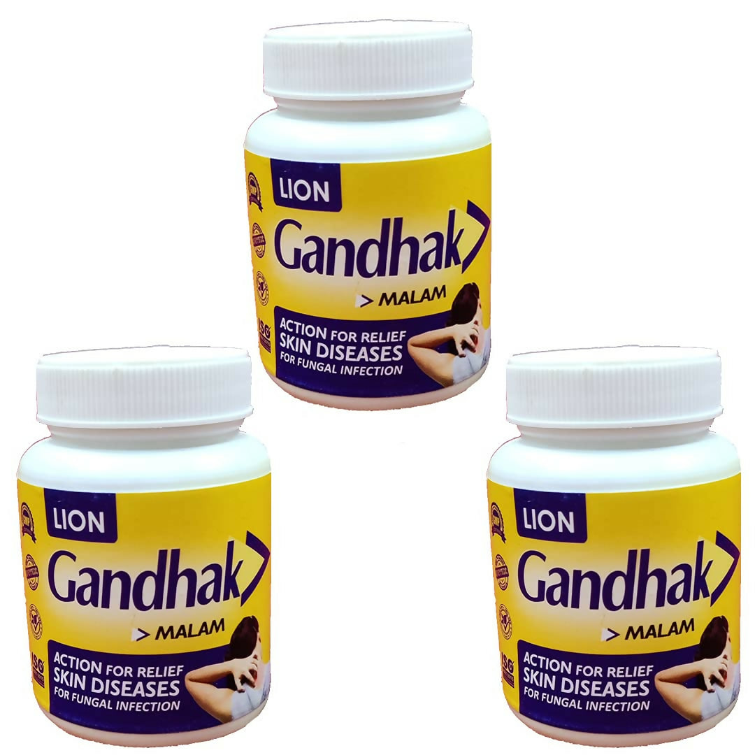 Lion Ayurveda Gandhak Malam | Swadesiicart
