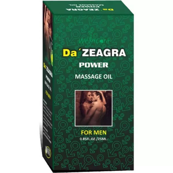 Well n Care Da' Zeagra Power Massage Oil for Men | Swadesiicart