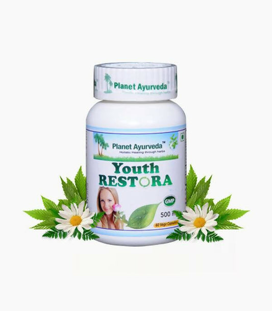 Planet Ayurveda Youth Restora Capsules - Planet Ayurveda