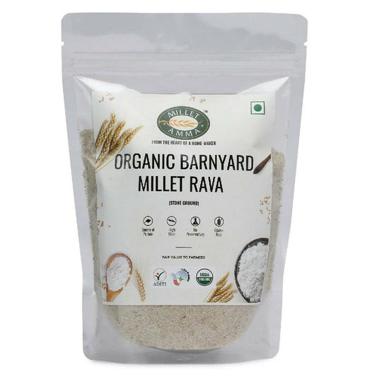 Millet Amma Barnyard Millet Rava (Suji) - Millet Amma urban Monk pvt Ltd