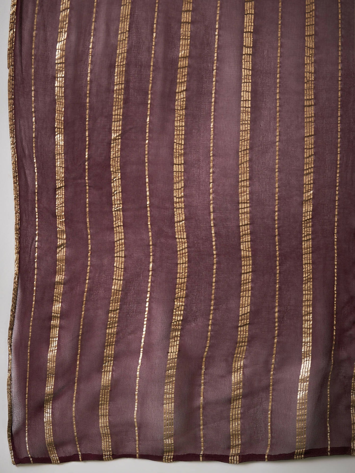Wine Georgette Handwork Unstitched Dress Material - Hanika | Swadesiicart