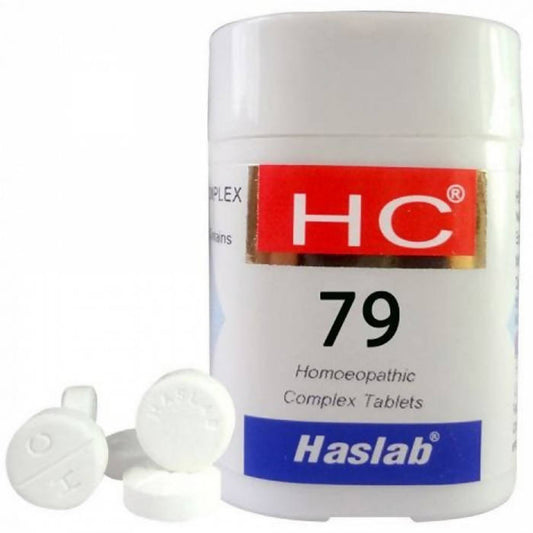 Haslab Homeopathy HC 79 Physiological Complex Tablets | Swadesiicart