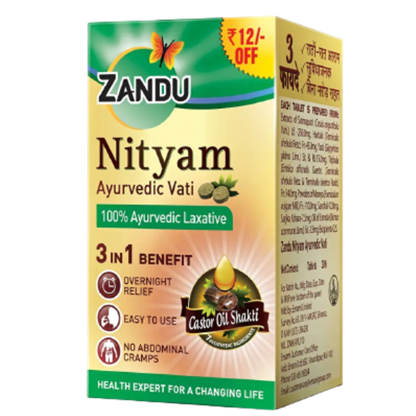 Zandu Nityam Tablets - Swadesiicart