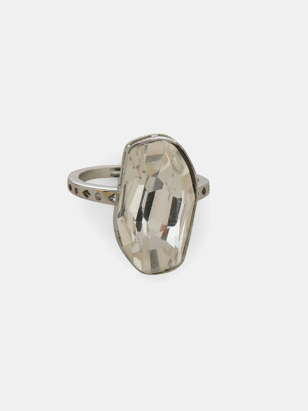 Crystal Ring- Ruby Raang | Swadesiicart