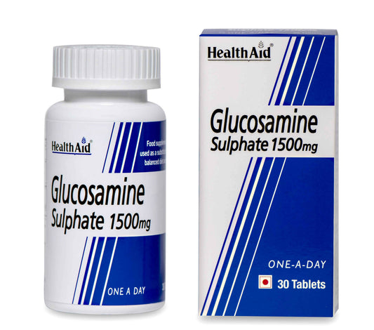 HealthAid Glucosamine Sulphate 2KCI 1500 mg Tablets - HealthAid
