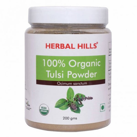 Herbal Hills Organic Tulsi Powder | Swadesiicart